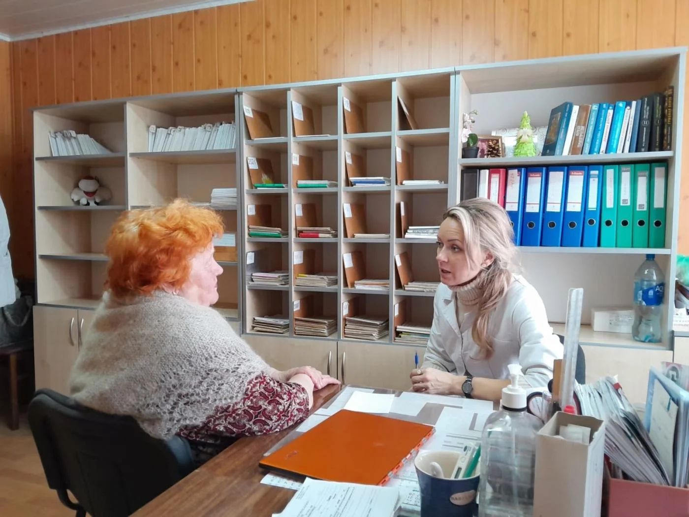 Специалисты центра общественного здоровья провели лекцию в пос. Грачевка 