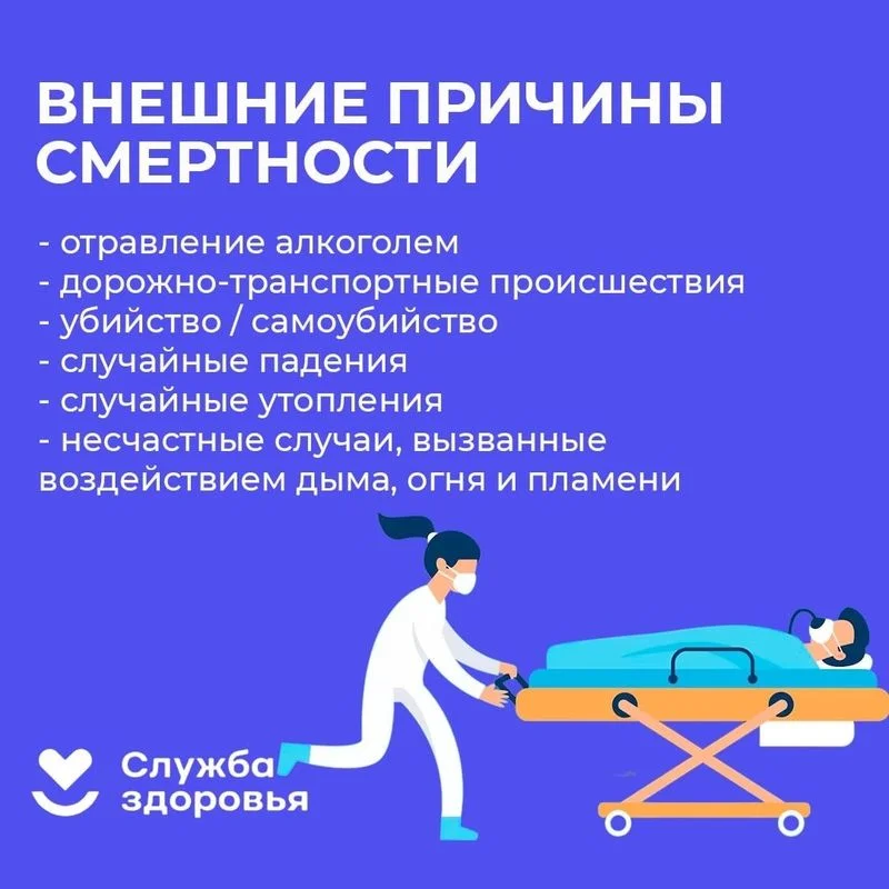 ВНЕШНИЕ ПРИЧИНЫ СМЕРТНОСТИ