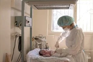 Хирурги Детской областной больницы прооперировали гастрошизис у новорожденной