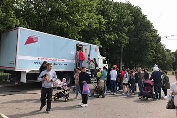 На праздник здоровья в поселке Донское под Светлогорском пришло рекордное число жителей – более пятисот На праздник здоровья в поселке Донское под Светлогорском пришло рекордное число жителей – более пятисот