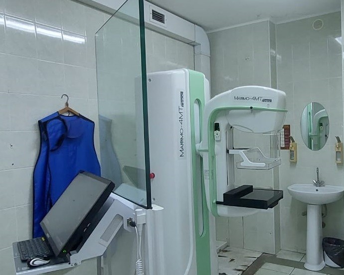 В конце минувшего года в больницы и поликлиники поступили шесть маммографов